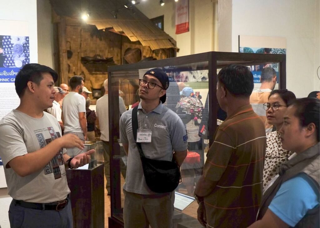 Guided museum tour at TAEC